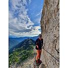 Ženski visoki pohodniški čevlji Salewa MTN Trainer Mid GTX
